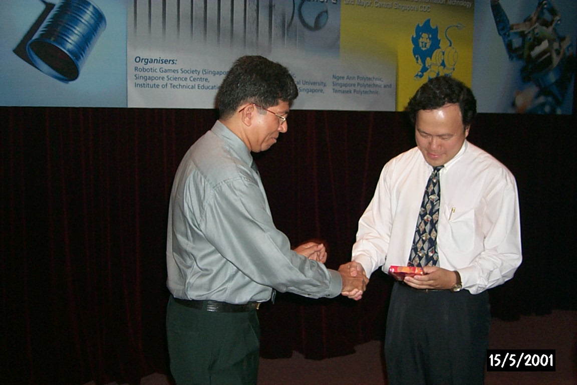 Singapore Robotic Games, 15-17 May 2001, Singapore Science Center