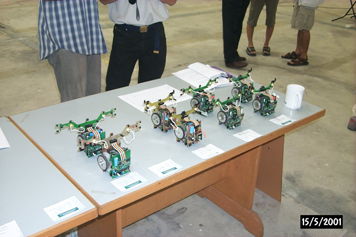Singapore Robotic Games, 15-17 May 2001, Singapore Science Center