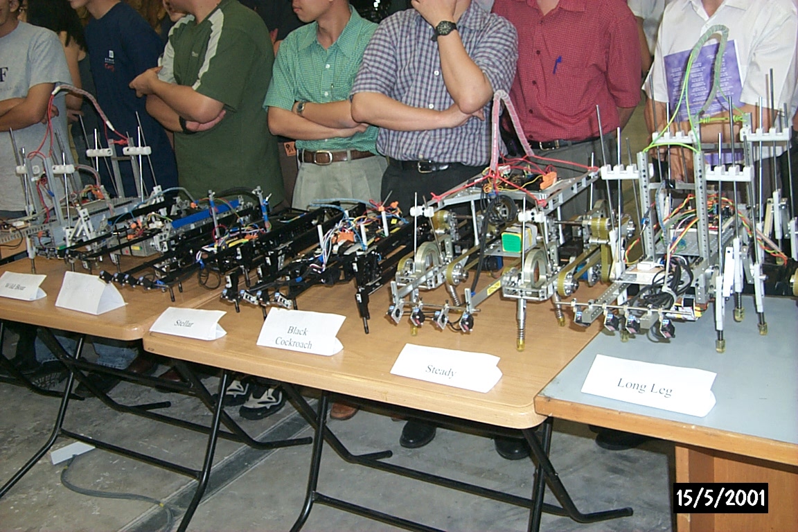 Singapore Robotic Games, 15-17 May 2001, Singapore Science Center