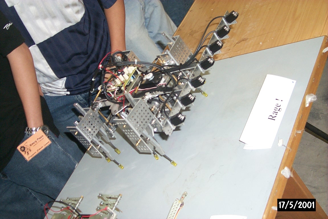 Singapore Robotic Games, 15-17 May 2001, Singapore Science Center